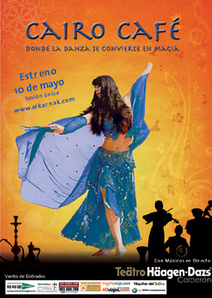 Cairo Caf� - Espectaculos danza del vientre Yasmina Andrawis