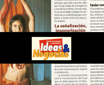 Reportaje en la revista especializada en el mundo empresarial y de negocios acerca de la danza oriental,y el karnak como centro de referencia.