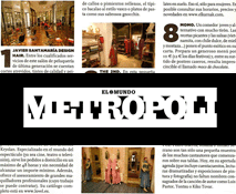 El suplemento de  El Mundo, Metr�poli hace especial reconocimiento a El karnak como local destacado de La Calle Libertad